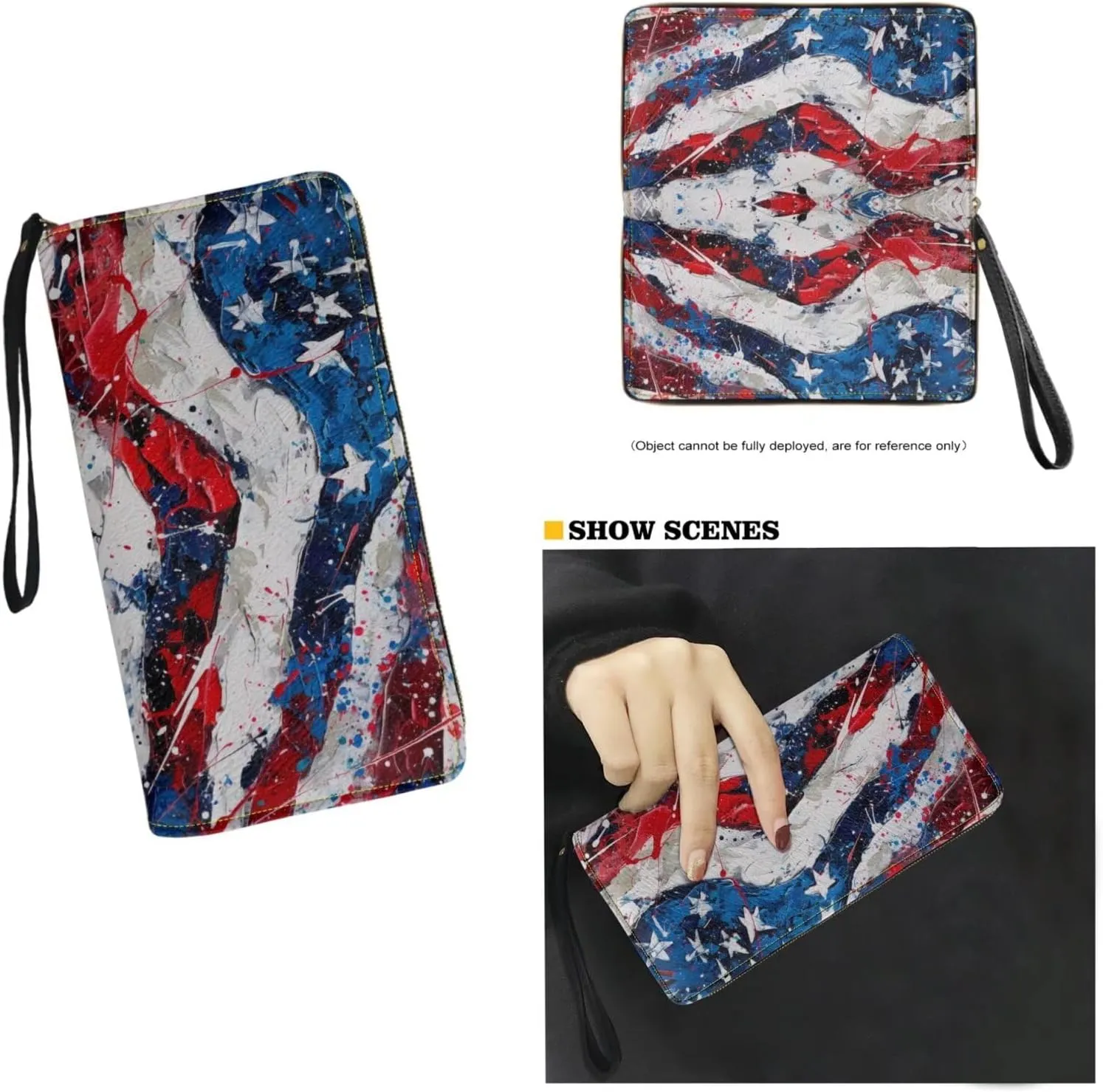 Tote Bag and Wallet Set for Women Handbags with Matching Wallets Satchel Purse 2PCS Clutch Purse for Outdoor