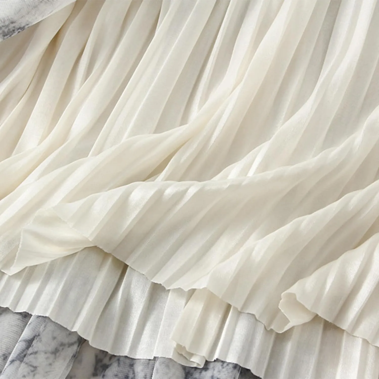 Vintage Tulle Skirts for Women Long Fairy Skirt Mesh High Waist Skirts Comfortable Skirts Soft to The Touch Waist Skirts