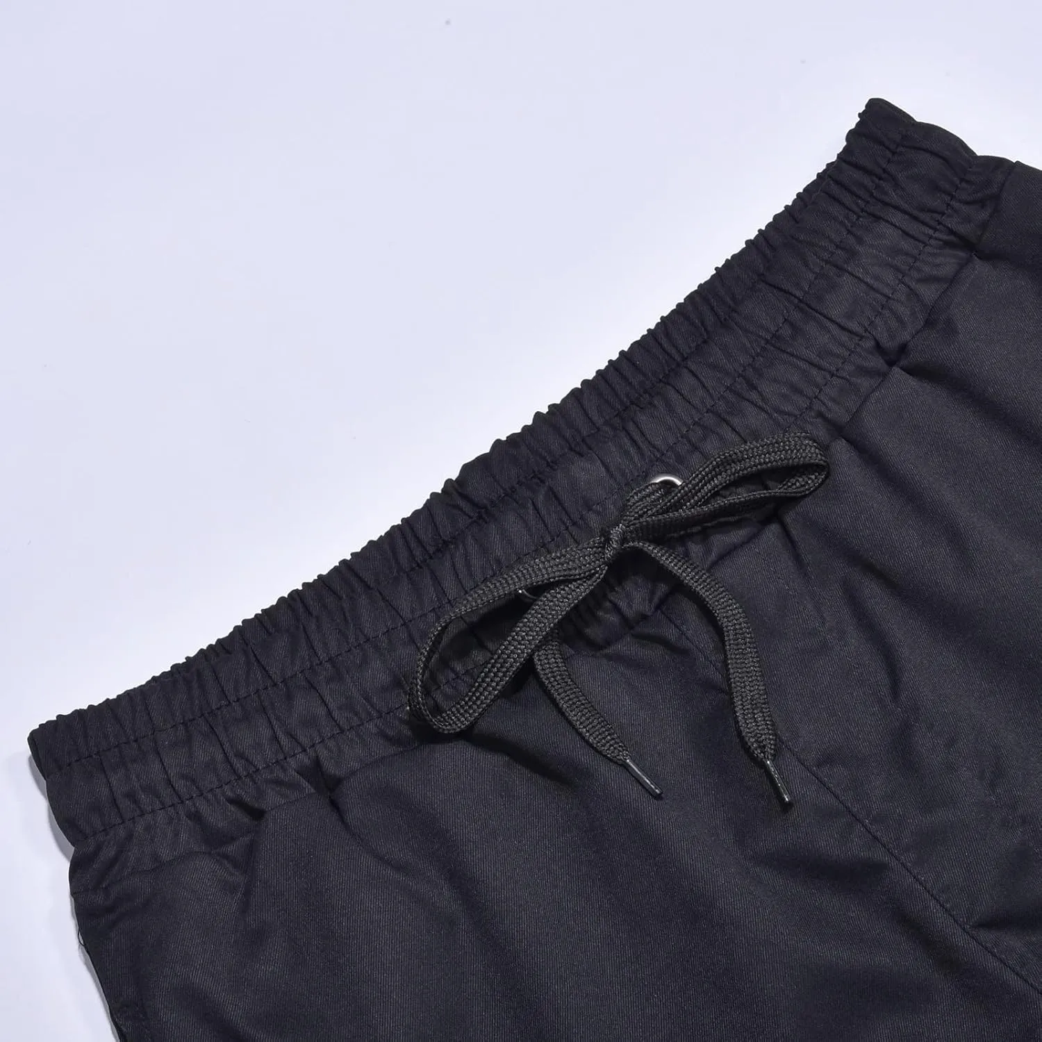 Weatherproof Men's Pants Mens Casual Elastic Drawstring Cargo Pants Lightweight Relaxed Fit Cotton Workout Sweatpants