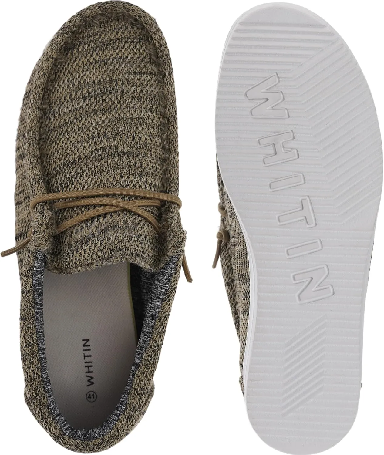 WHITIN Men's Easy Breezy Slip On Loafers | Foam-Cushioned Footbed | Ultralight Flex Sole