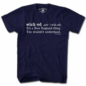 Wicked Definition T-Shirt | Unisex / M / Navy