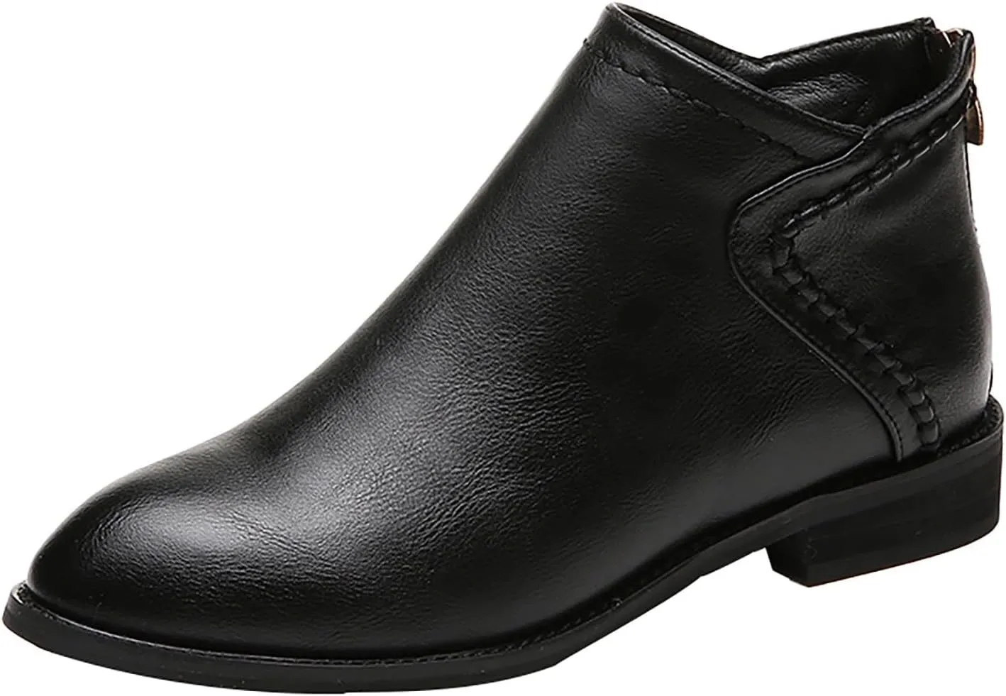 Women Ankle Boots Flat Booties for Women Arch Support Boots for Women Non Slip Boots for Women Womens Ankle Boots Flat Low Heel Booties White Ankle Cowgirl Boots for Women
