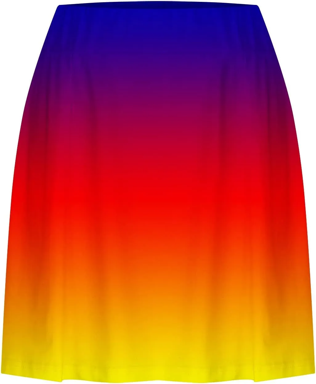 Yoga Short Skirt for Women Gradient Summer Running Skirted Shorts Active Lifestyle Casual Everyday Skirt Pant 2025