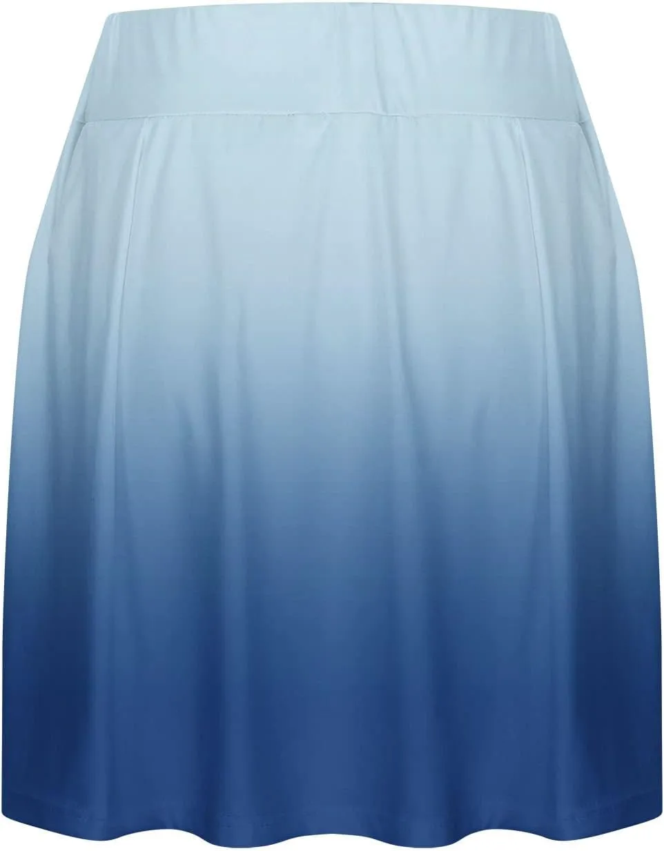 Yoga Short Skirt for Women Gradient Summer Running Skirted Shorts Active Lifestyle Casual Everyday Skirt Pant 2025