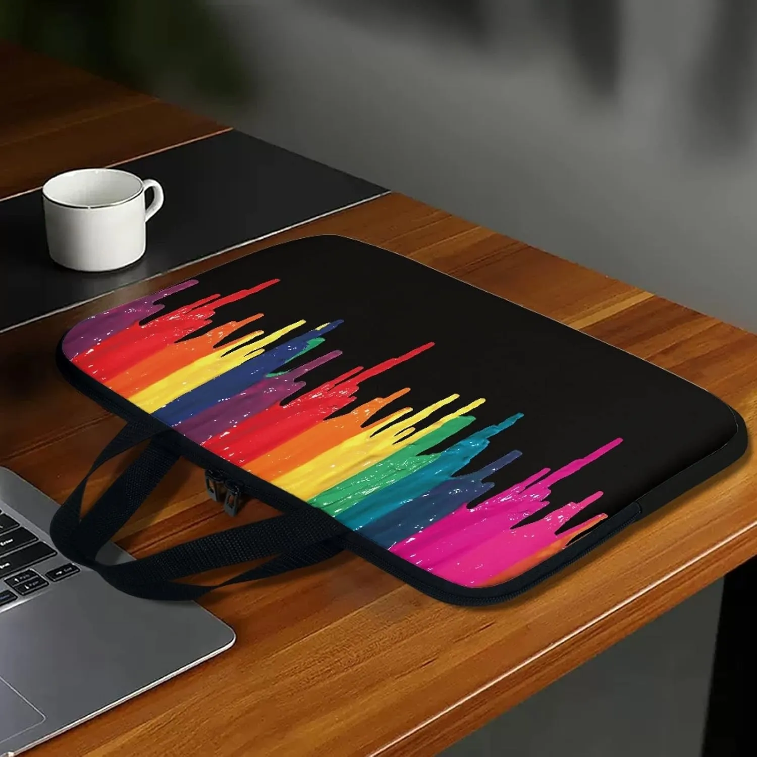 Yzaoxia Laptop Tote Bag for Women Men Computer & Tablet Travel Briefcase Waterproof Bags Business Tote Handbag