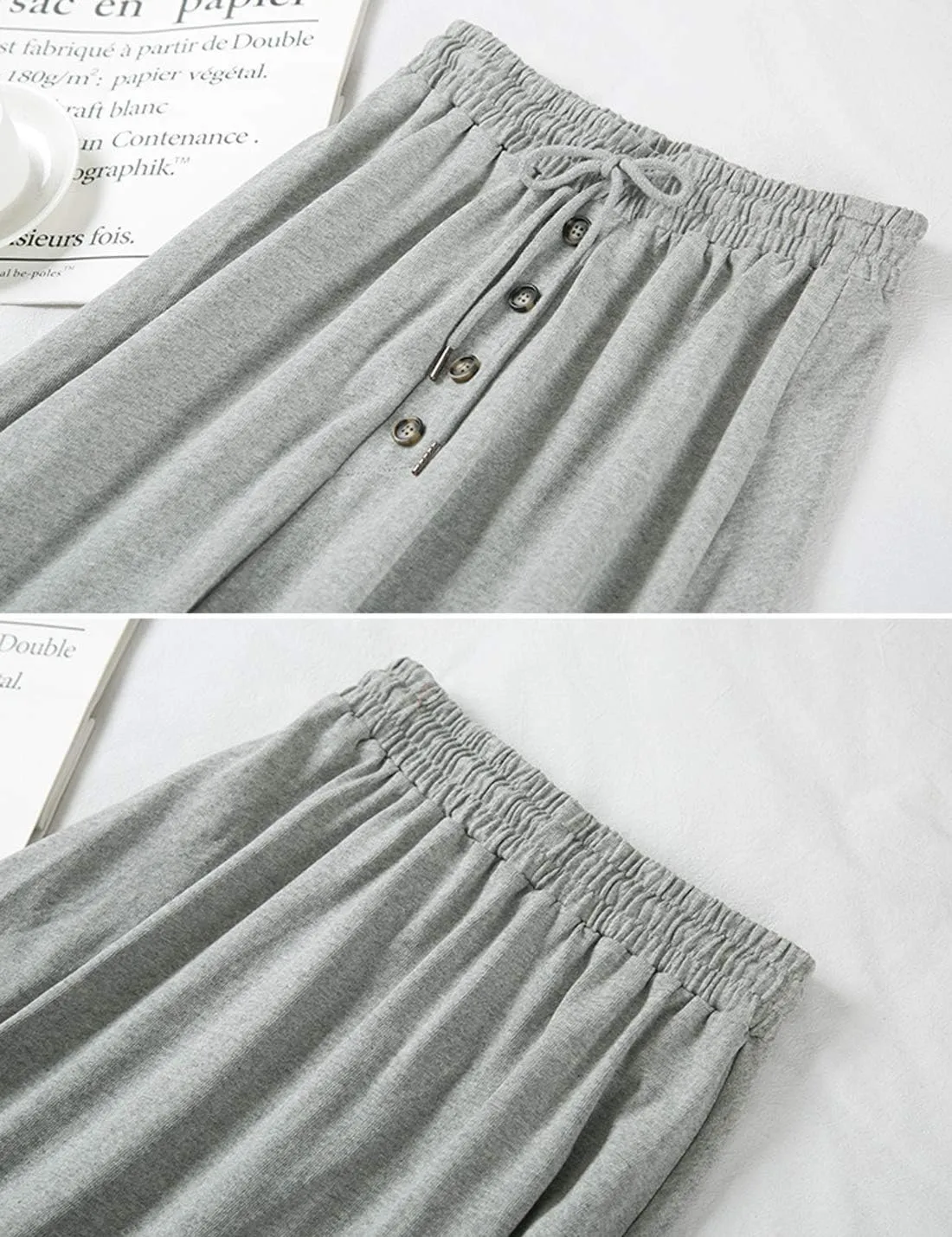 ZGZZ7 Women's Casual Cute Midi Skirts Below Knee Length A-line Ruffled Skirts