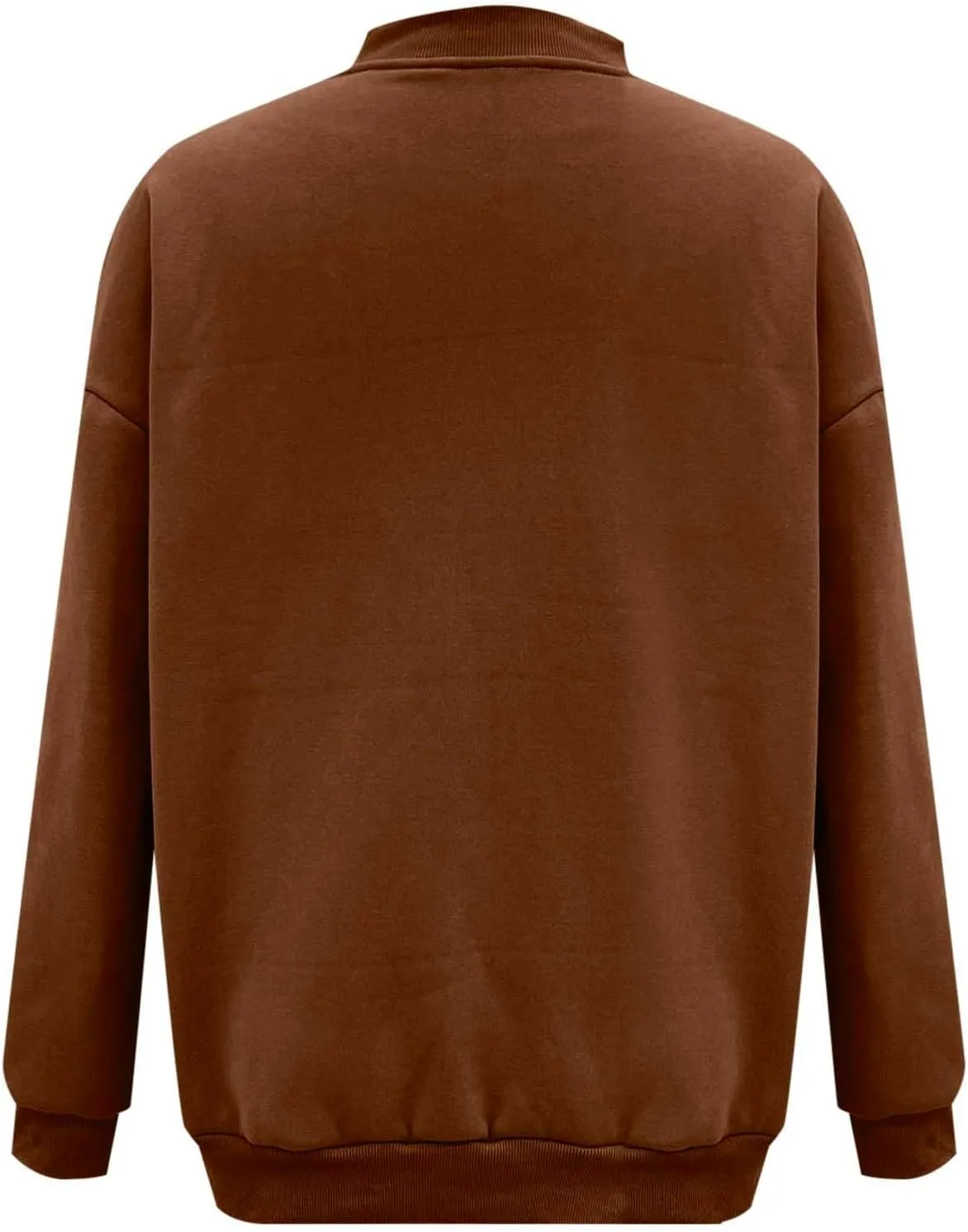 Zip Up Jackets for Women Fleece Oversized Sweatshirt Baggy Drop Shoulder Trendy Y2k Teen Girls Fall Clothes w/Pockets