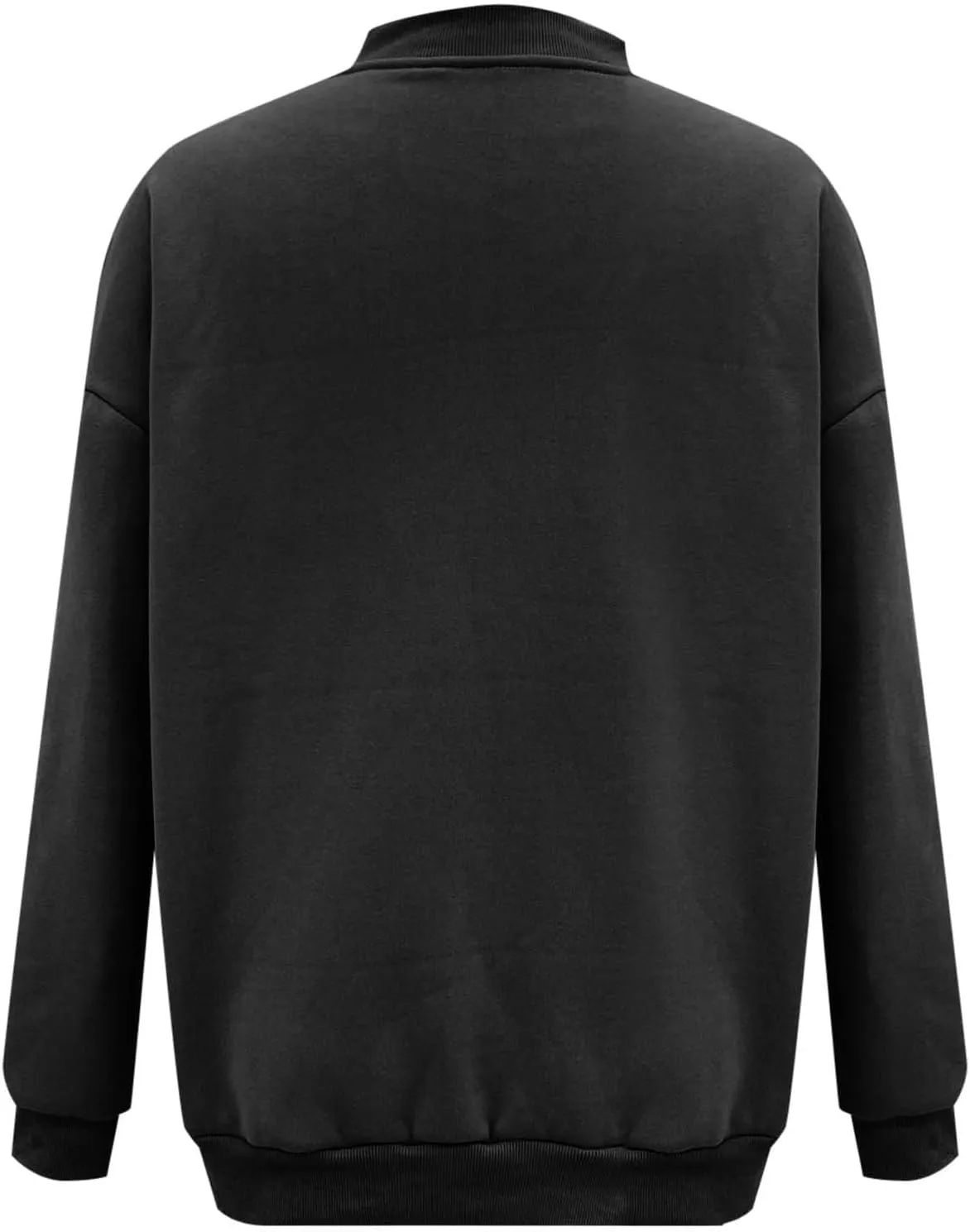 Zip Up Jackets for Women Fleece Oversized Sweatshirt Baggy Drop Shoulder Trendy Y2k Teen Girls Fall Clothes w/Pockets